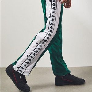 Kappa Button Down Track Pants